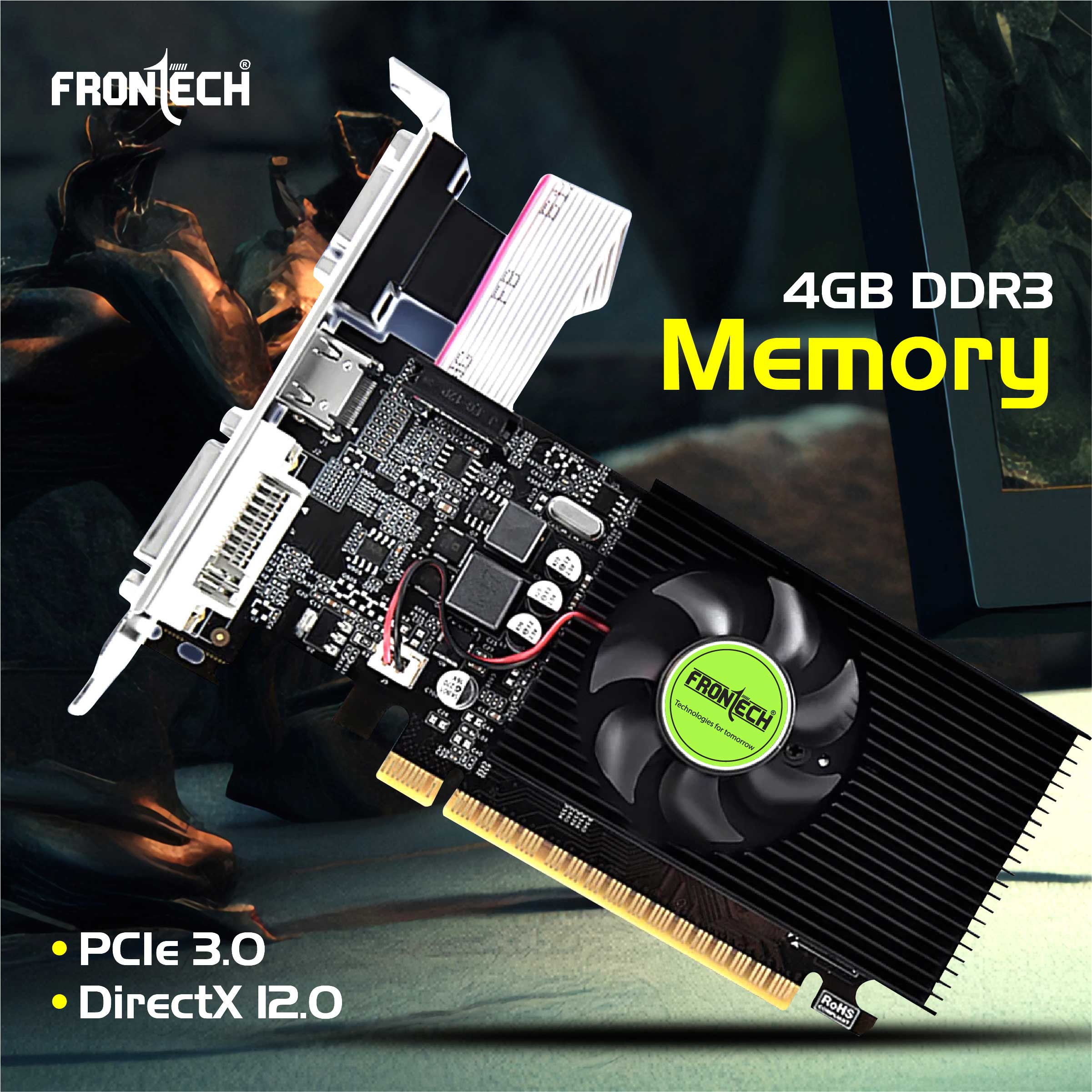 Frontech GT 740 Graphics Card with 4 GB DDR3 (GRP-0005) Frontech GT 740 Graphics Card with 4 GB DDR3 (GRP-0005)